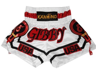 Designa egna Muay Thai Shorts Thaiboxnings Shorts : KNSCUST-1184